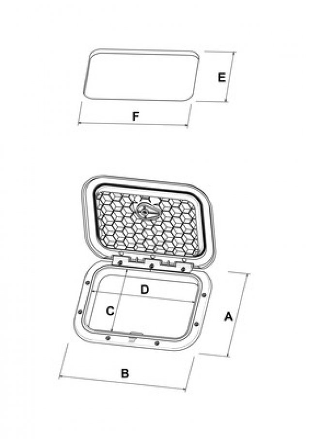 Plastimo Tampas de Inspeção