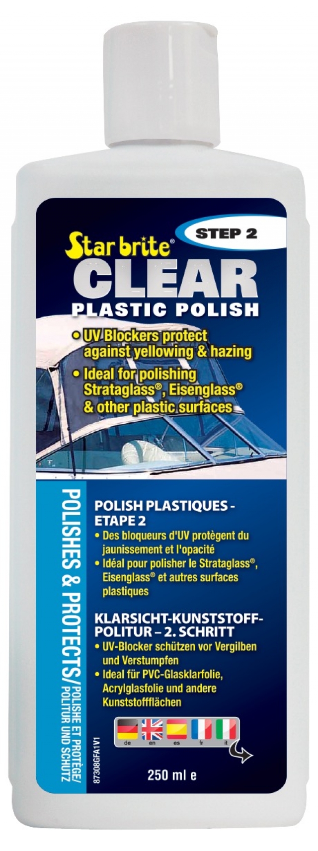 CLEAR PLASTIC POLISH STAR BRITE®