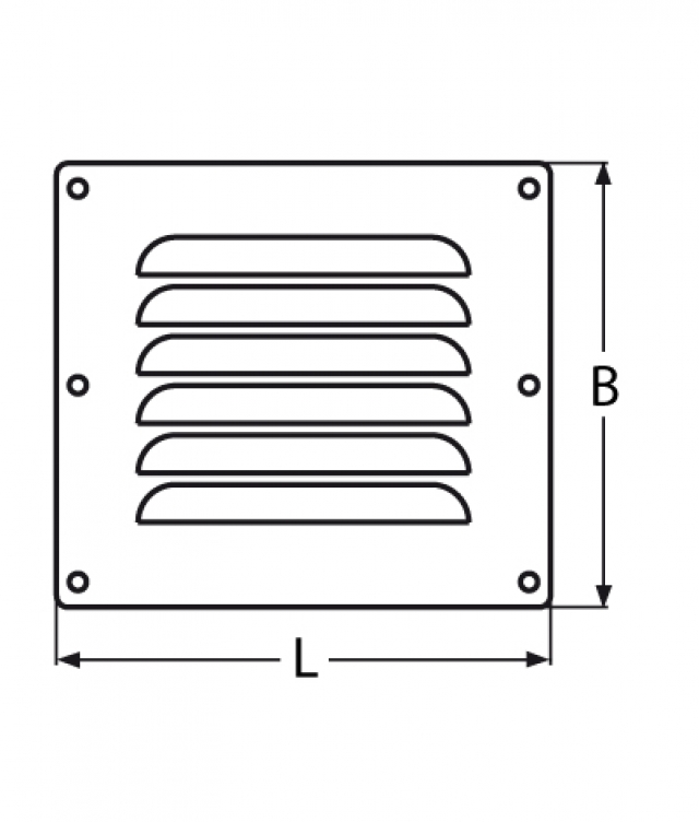 Plastimo grelha inox