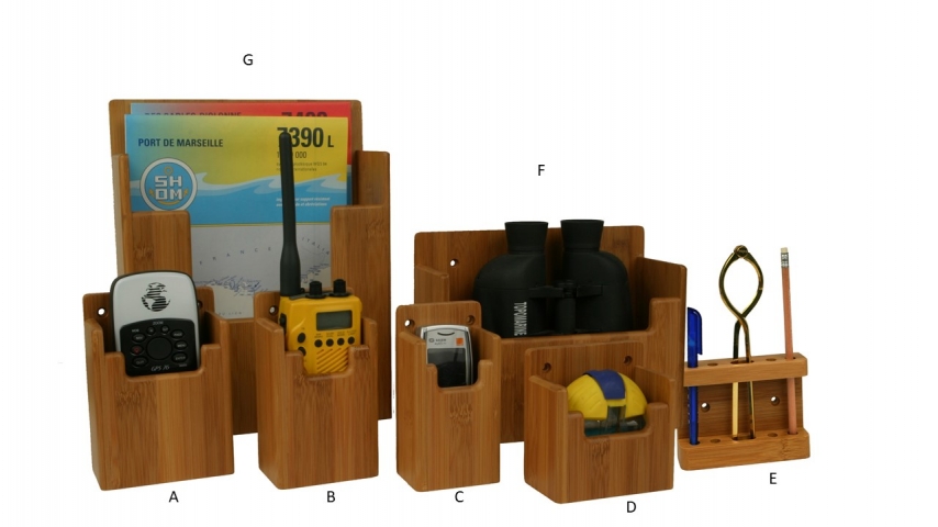 PLASTIMO Suportes de navegação em bamboo