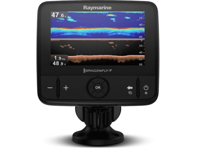 Raymarine Dragonfly PRO - Sonda/GPS/Plotter com carta Navionics Silver EU e transdutor de painel de popa