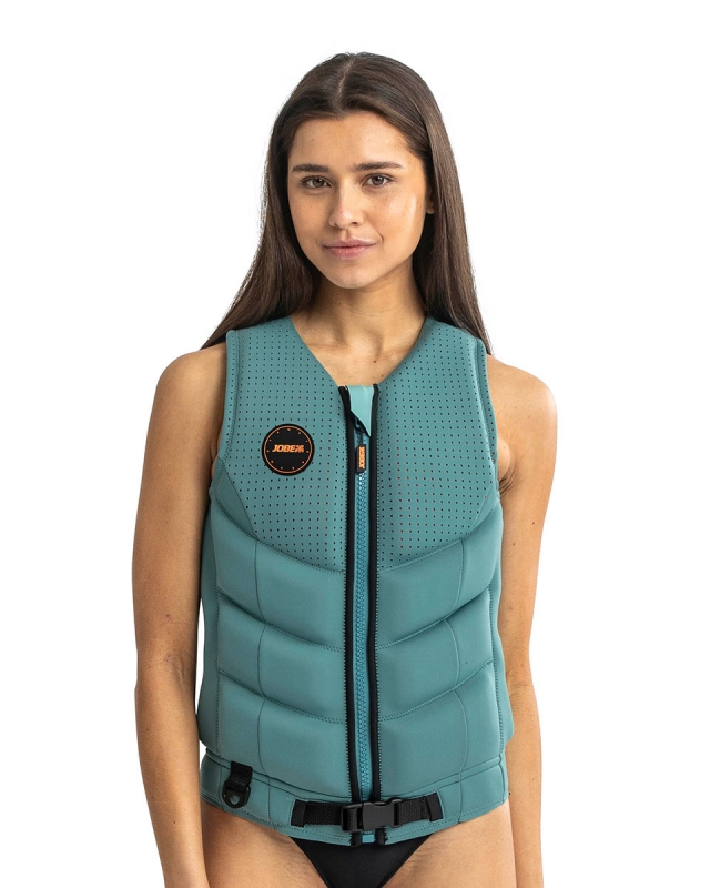 Jobe Colete Fragment Vest Women Vintage Teal