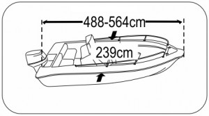 Talamex Capa de Barco Tamanho 3