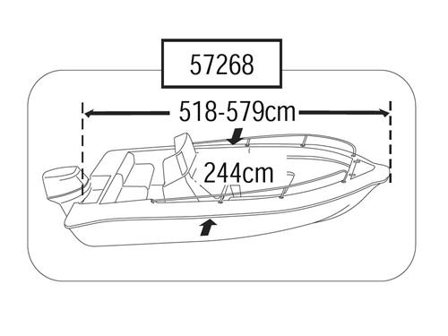 Lalizas Capa de Barco Tamanho 4