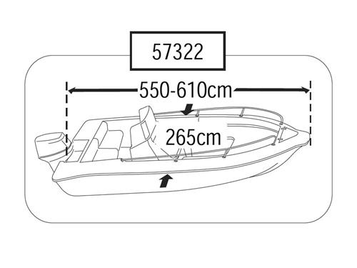 Talamex Capa de Barco Tamanho 5