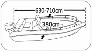 Lalizas Capa de Barco Tamanho 7