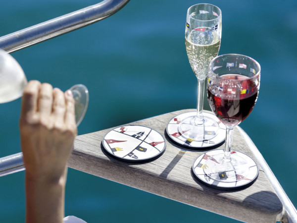 Marine Business Conjunto de copos de vinho regata