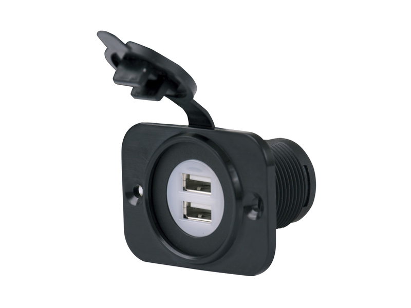 Marinco Tomada de Carga Dual USB 12V ou 24V